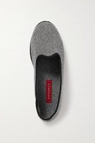 Thumbnail for your product : Vibi Venezia Mélange Cashmere Slippers - Gray