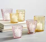 Thumbnail for your product : Pottery Barn Vintage Inspired Pressed Glass Votives, Warm - Set of 6