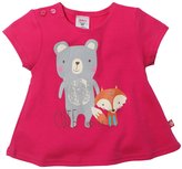Thumbnail for your product : Zutano Cute Fox Swing Tee (Baby) - Fuchsia-6 Months