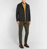 Thumbnail for your product : Massimo Alba Dark-Grey Unstructured Melange Wool And Cashmere-Blend Blazer