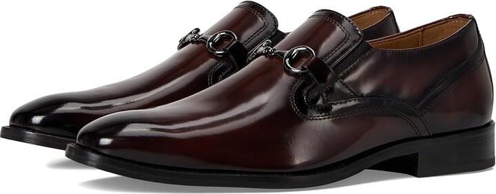 (取寄) ジョンストン&マーフィー メンズ リッチランド プレーン トゥ ビット ローファーズ Johnston & Murphy men Richland Plain Toe Bit Loafers Burgundy Brush-Off Leather Johnston & Murphy Richland Plain Toe Bit Loafers Men's Shoes
