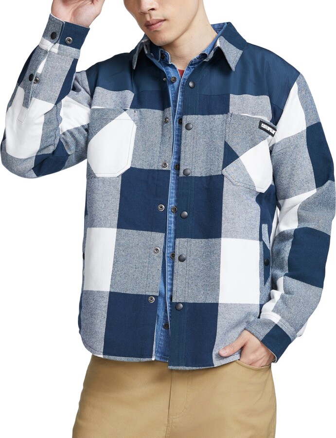 Quilted Flannel Shirt Jacket | ShopStyle