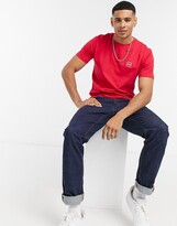 Thumbnail for your product : BOSS Tales box logo t-shirt in red