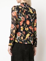 Thumbnail for your product : Alexis Floral Print Cut-Out Blouse