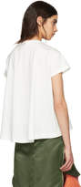 Thumbnail for your product : Sacai White Lace-Up T-Shirt
