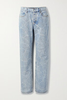 Thumbnail for your product : Alexander Wang Printed Low-rise Boyfriend Jeans