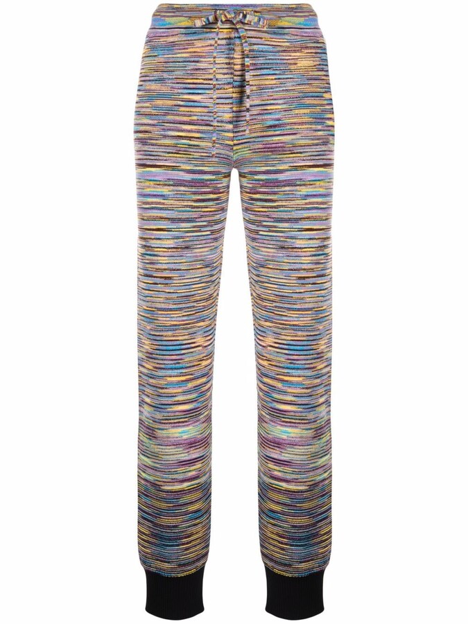 Missoni SignatureKnit Track Pants ShopStyle Joggers & Sweats