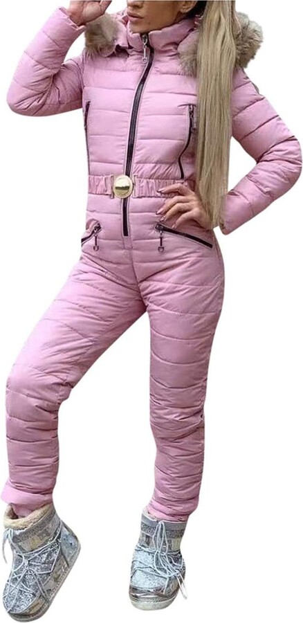 Snowboard Suit Women Women One Pece Sk Sut Retro Purple Snow Sut
