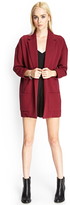 Thumbnail for your product : Forever 21 Quilted Knit Casual Blazer