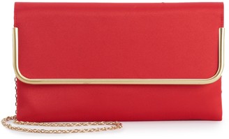 red envelope clutch