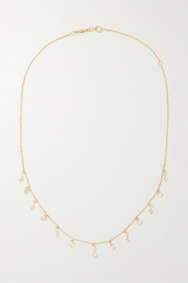 Suzanne Kalan 18-karat Gold Diamond Necklace - One size