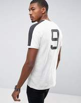 Thumbnail for your product : Abercrombie & Fitch T-Shirt With Back Print Number Logo In Oatmeal