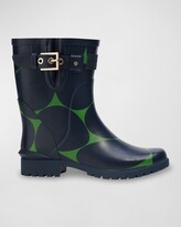 Thumbnail for your product : Kate Spade Carina Printed Buckle Rain Boots