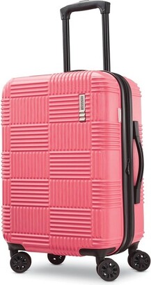 American Tourister NXT Checkered Hardside Carry On Spinner Suitcase - -  ShopStyle