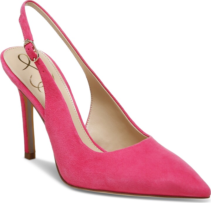 Louis Vuitton Pink patent slingback heels - size EU 40.5 Leather ref.985459  - Joli Closet