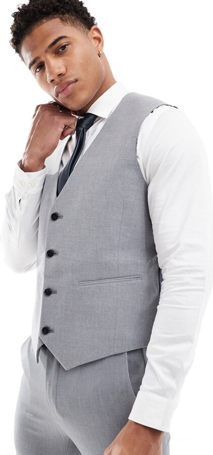 Mens Suit Grey Waistcoats | ShopStyle