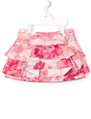 Roberto Cavalli floral print skirt