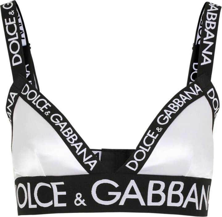 Womens Clothing Lingerie Bras Dolce & Gabbana Sports Bra in Black 
