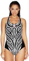 Thumbnail for your product : Speedo Tribal Legend Leaderback One Piece