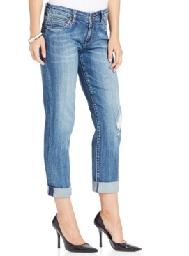 black cuffed jeans womens