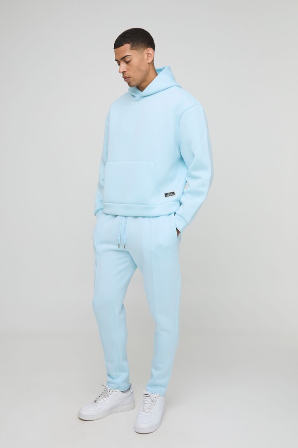 boohoo Men's Blue Jumpers Hoodies ShopStyle UK