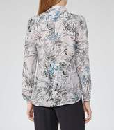Thumbnail for your product : Reiss Petra Printed Silk Blouse