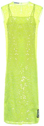 prada sequin dress