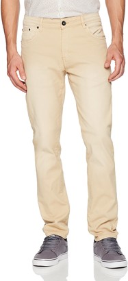 WT02 Men's Color Fashion Skinny Denim Pants