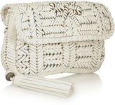Thumbnail for your product : Anya Hindmarch Rossum woven leather clutch