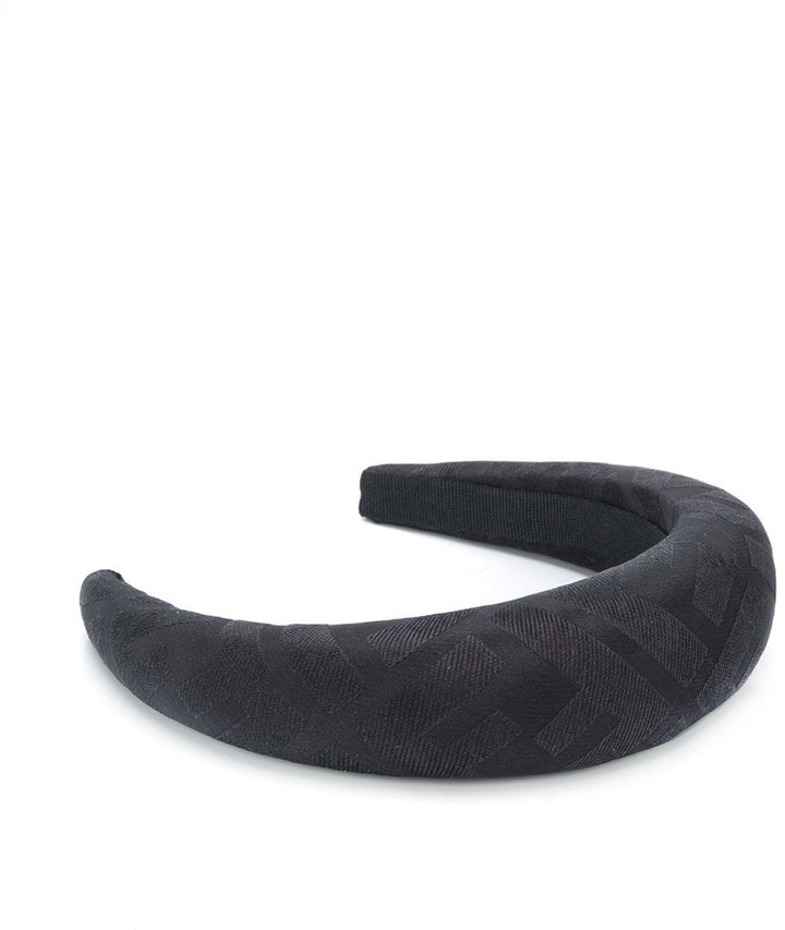 black and white fendi headband