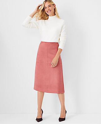 blush skirt