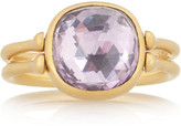 Thumbnail for your product : Marie Helene De Taillac Swivel 22-karat gold, iolite and amethyst ring