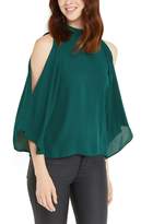 Thumbnail for your product : Oasis High Neck Cold Shoulder Top