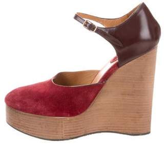 Chloé Ankle Strap Wedges