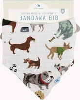 Thumbnail for your product : Little Unicorn Cotton Muslin Reversible Bandana Bib - Woof