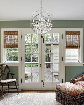 Mercer41 Fannie 3 Light Pendant Clear Royal Cut Crystal