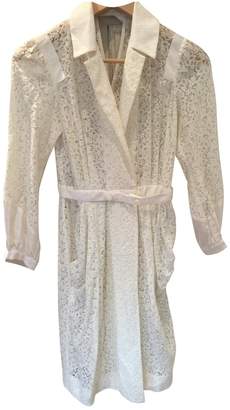 Mayle Ecru Cotton Dress for Women