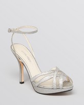 Thumbnail for your product : Caparros Open Toe Platform Evening Sandals - Lynne High Heel