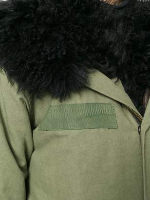 As65 shearling lined parka