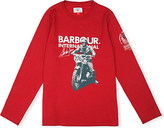 Thumbnail for your product : Barbour Printed cotton jersey top