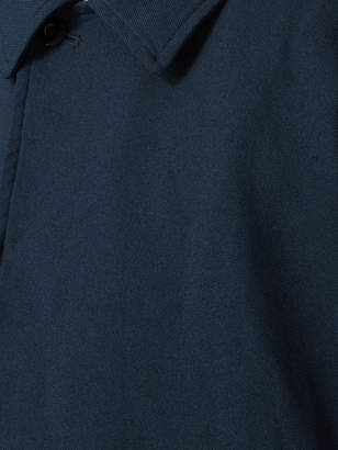 Undercover concealed placket coat