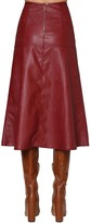 Thumbnail for your product : Johanna Ortiz Faux Leather Midi Skirt