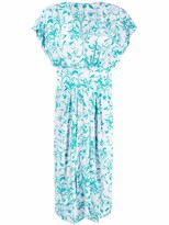 Thumbnail for your product : Etoile Isabel Marant Floral-Print Midi Dress