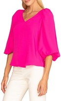 Thumbnail for your product : Trina Turk Danise Puff-Sleeve Blouse