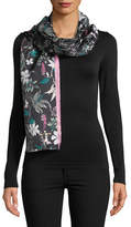 Thumbnail for your product : Kate Spade New York Botanical Silk Oblong Scarf