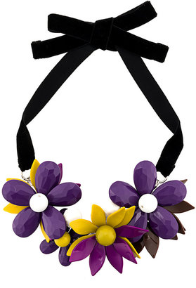 P.A.R.O.S.H. flower plate necklace