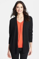 Thumbnail for your product : Nordstrom Mixed Media Silk & Cashmere Cardigan