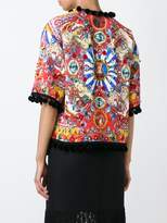 Thumbnail for your product : Dolce & Gabbana Carretto Siciliano print jacket