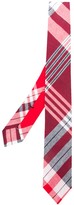Thumbnail for your product : Thom Browne plaid Madras-print tie