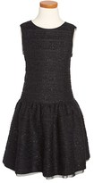 Thumbnail for your product : Milly Minis Metallic Tweed Dress (Toddler Girls, Little Girls & Big Girls)